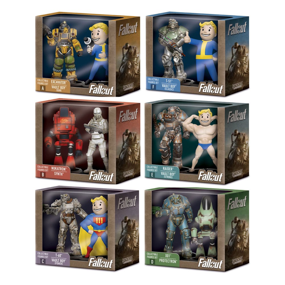 Fallout: Minifiguren Set (6 x 2er Packs) [PreOrder]
